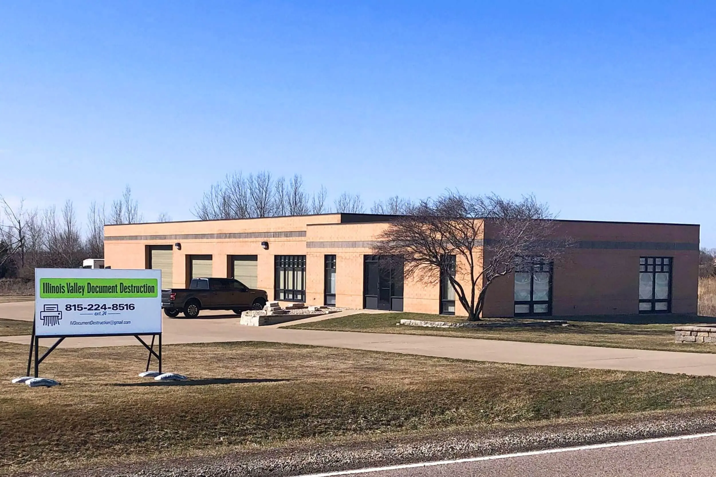 Illinois Valley Document Destruction facility in Peru, IL